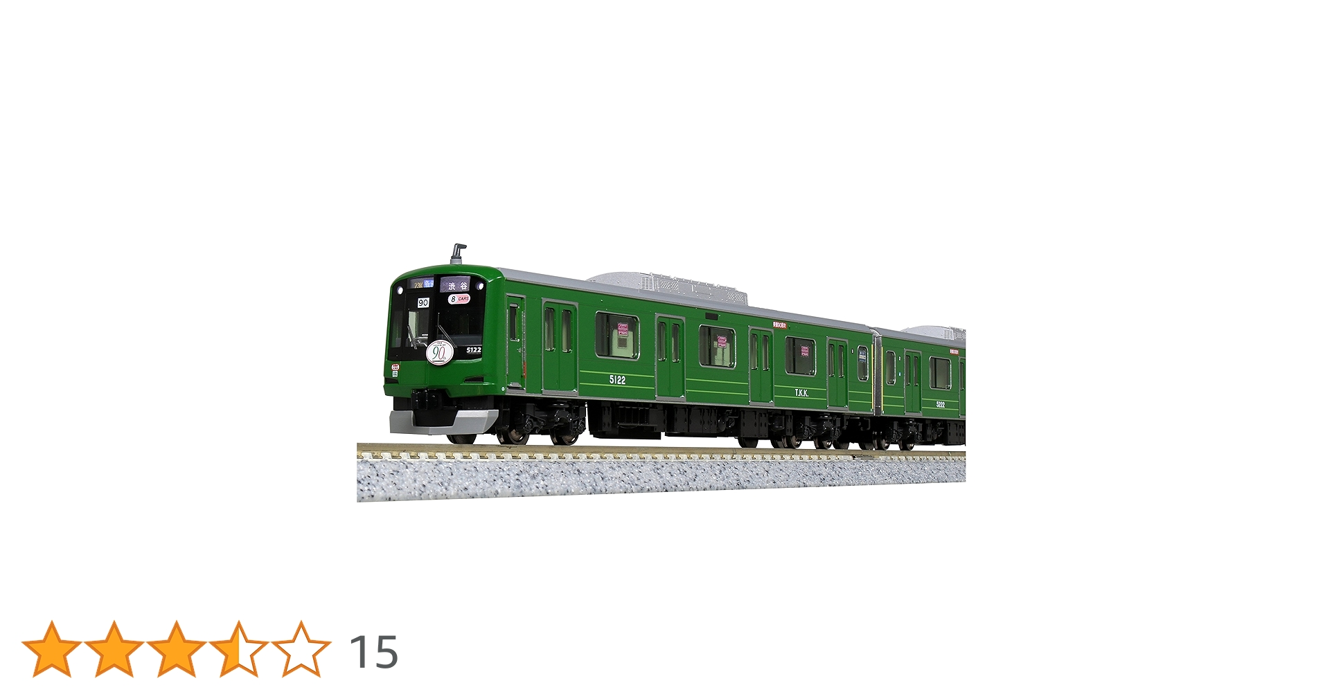 KATO　東急5000系青ガエル　横浜高速Y500系　東急7000系　3種セット KATO 東急5000系青ガエル 横浜高速Y500系 東急7000系 3種セット
