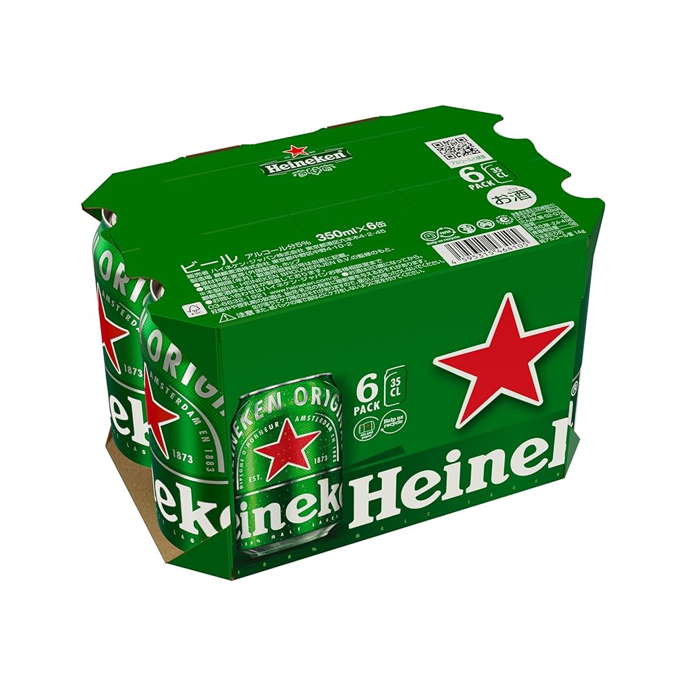 Amazon.co.jp: ハイネケン 缶 Heineken [ ビール 350ml x 6本 x