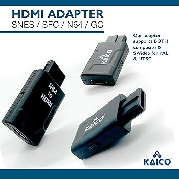 kokoページ Amazon.com: Kaico HDMI Adapter with S-Video and Composite Support
