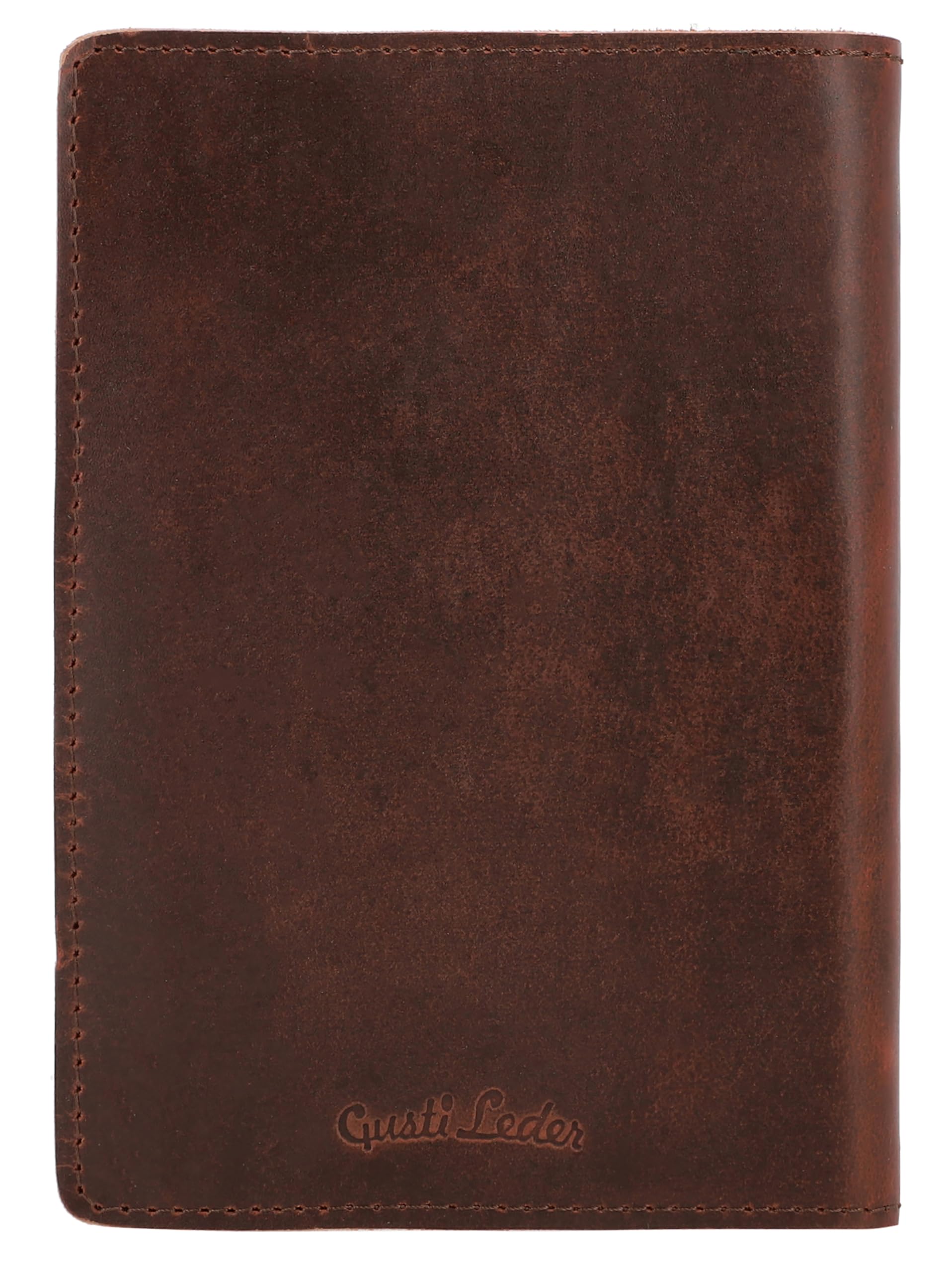 Gusti Cuaderno de piel Lahja notas esbozos diario de viaje marrón cuero