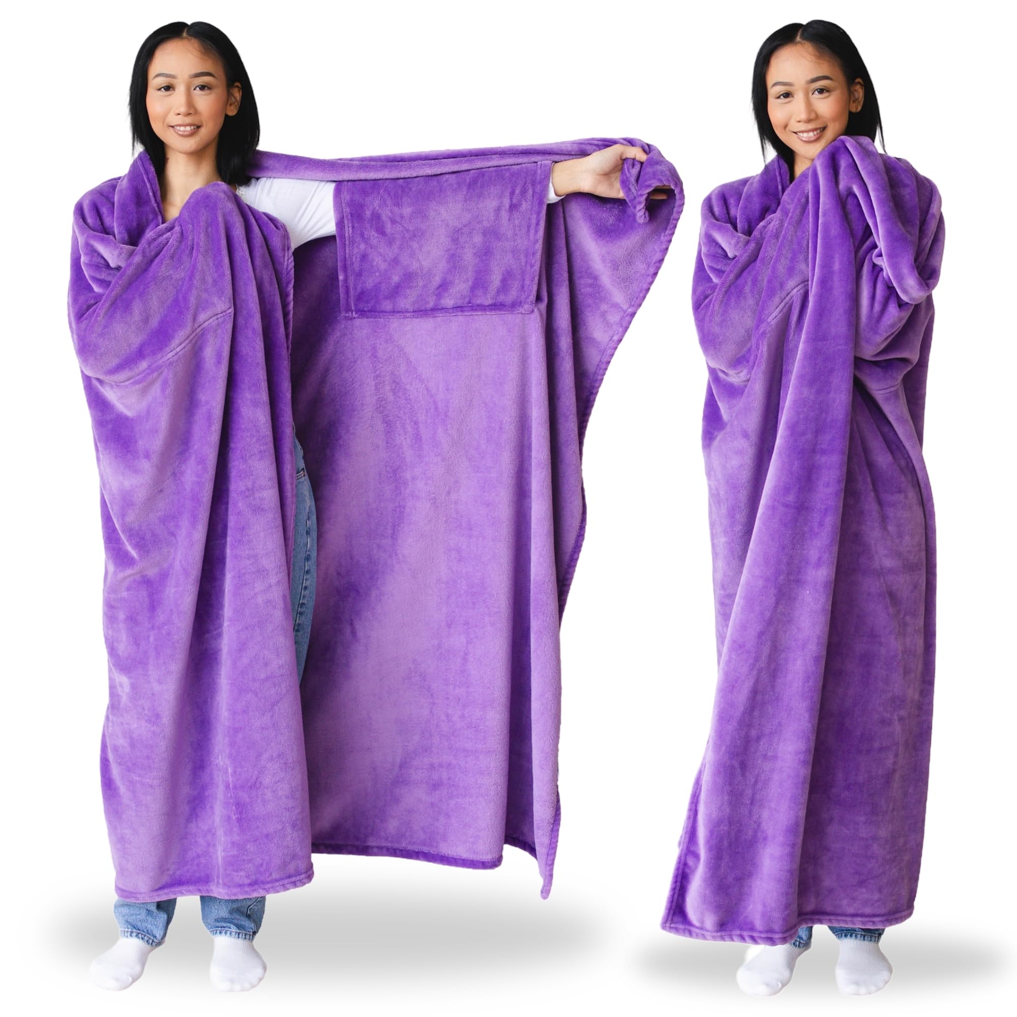 Wearable Blankets for Women, Adult Wearable Blanket Men, Top Christmas Gifts for Women, Wife Birthday Gift Ideas