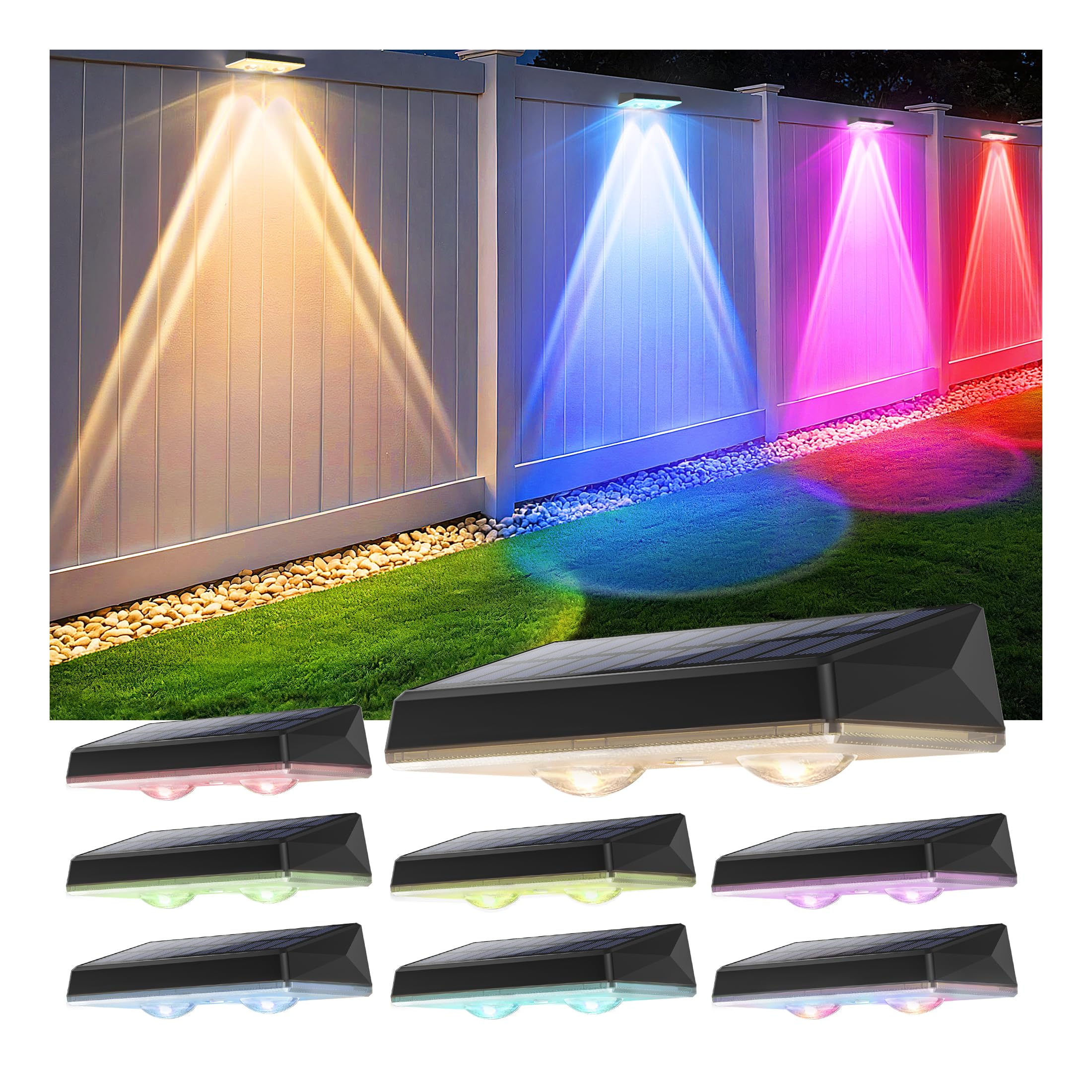 SunFlickt RGB 8-Pack