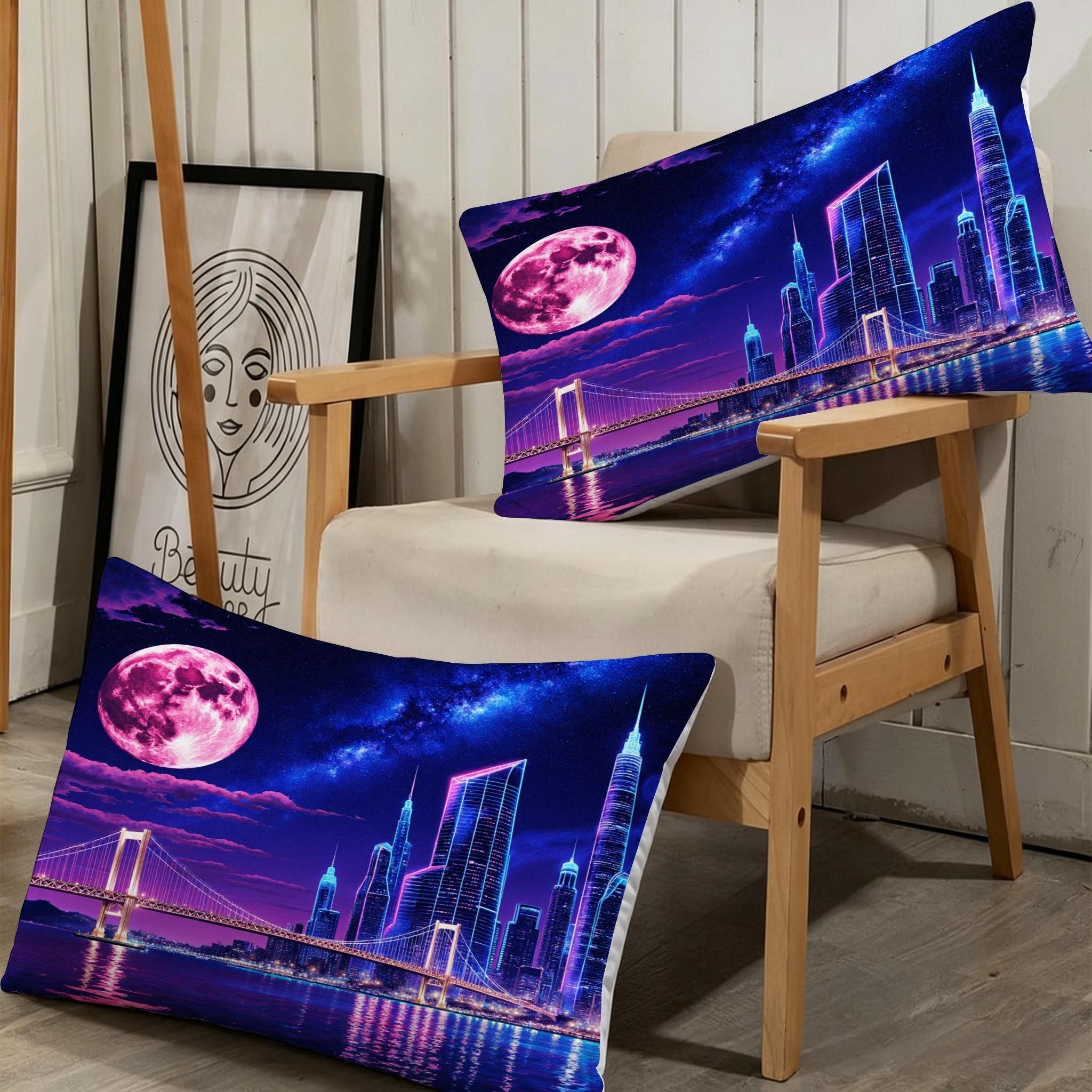 Funda Nórdica Cama 180, 240x260 cm Luna Azul, AQ2226