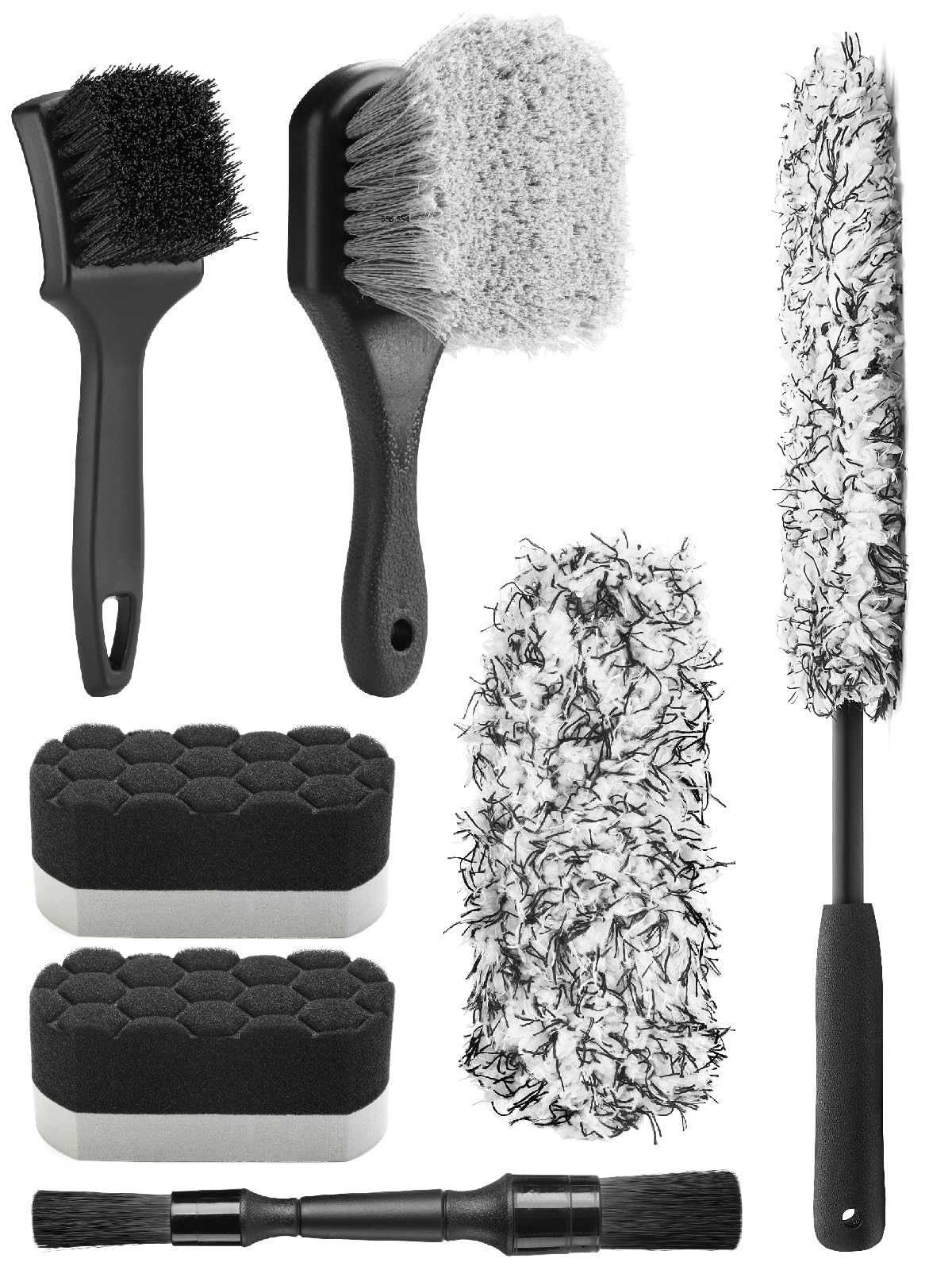 Fantasticlean 7PC Wheel Brush Kit