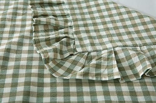 Vista 67 de Fundas de almohada cuadradas blancas con volantes, fundas de almohada europeas, 100% algodón, 18 x 18 pulgadas, 2 unidades Blanco 3