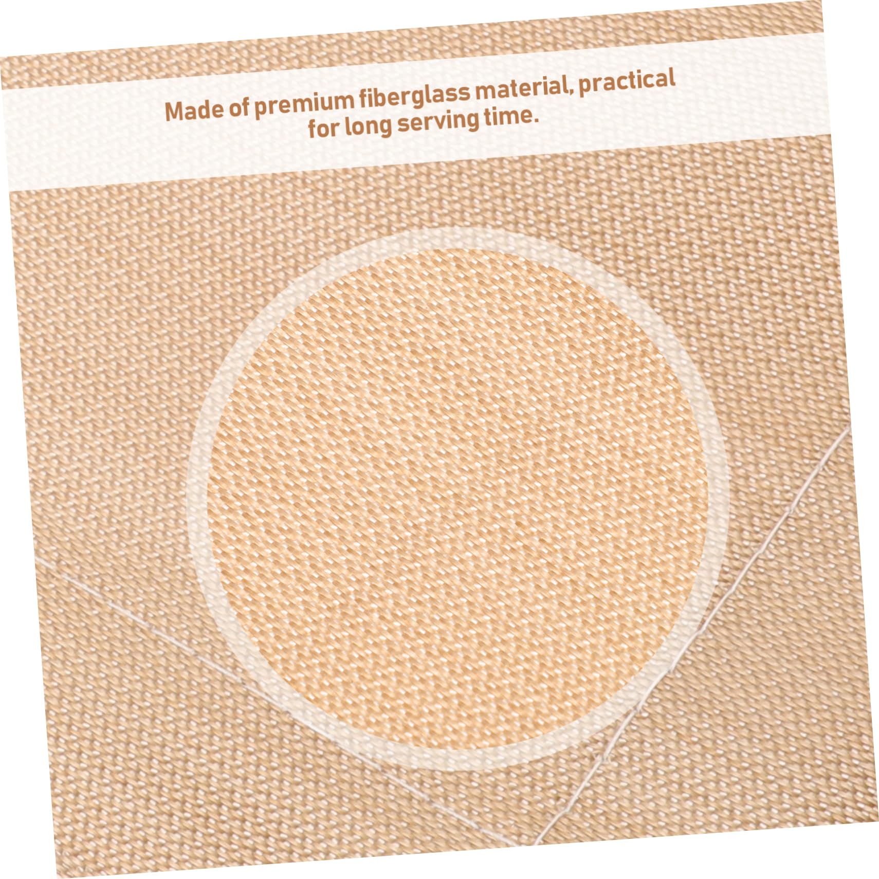 OSOLADY Convenient Portable Fire Blanket Insulation Blanket Outdoor BBQ Supply Fireproof Mat