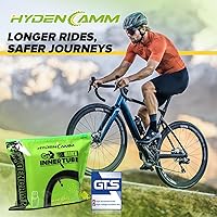 Vista 5 de Juego de 2 cámaras para bicicleta de 12"/14"/16"/18"/ 20"/ 22"/24"/ 26"/27.5"/28"/29" x1.75/1.95/2.10/2.125 con 2 palancas para neumáticos