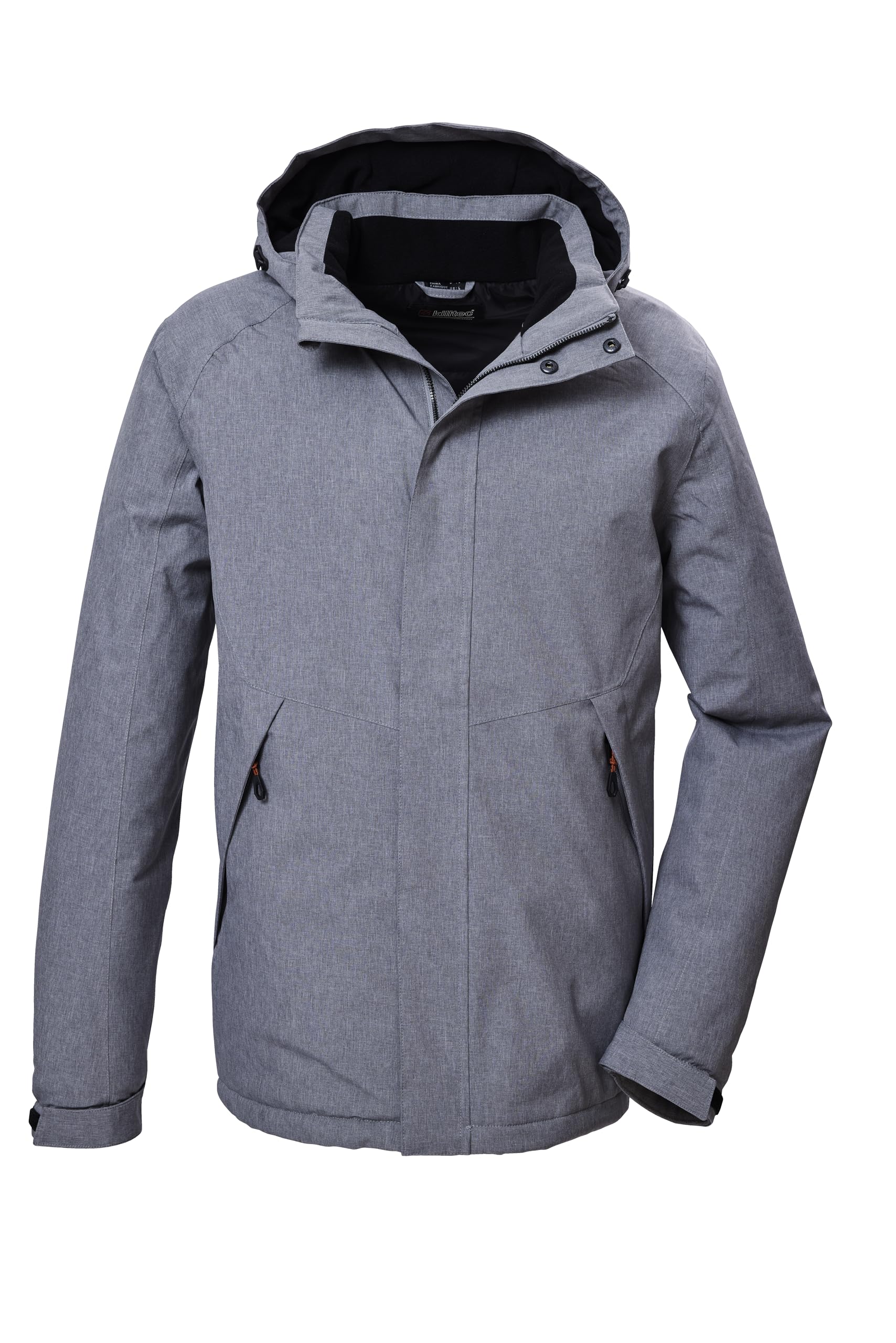 Killtec Herren Kow 4 Mn Jckt Funktionsjacke/Outdoorjacke mit abzippbarer Kapuze
