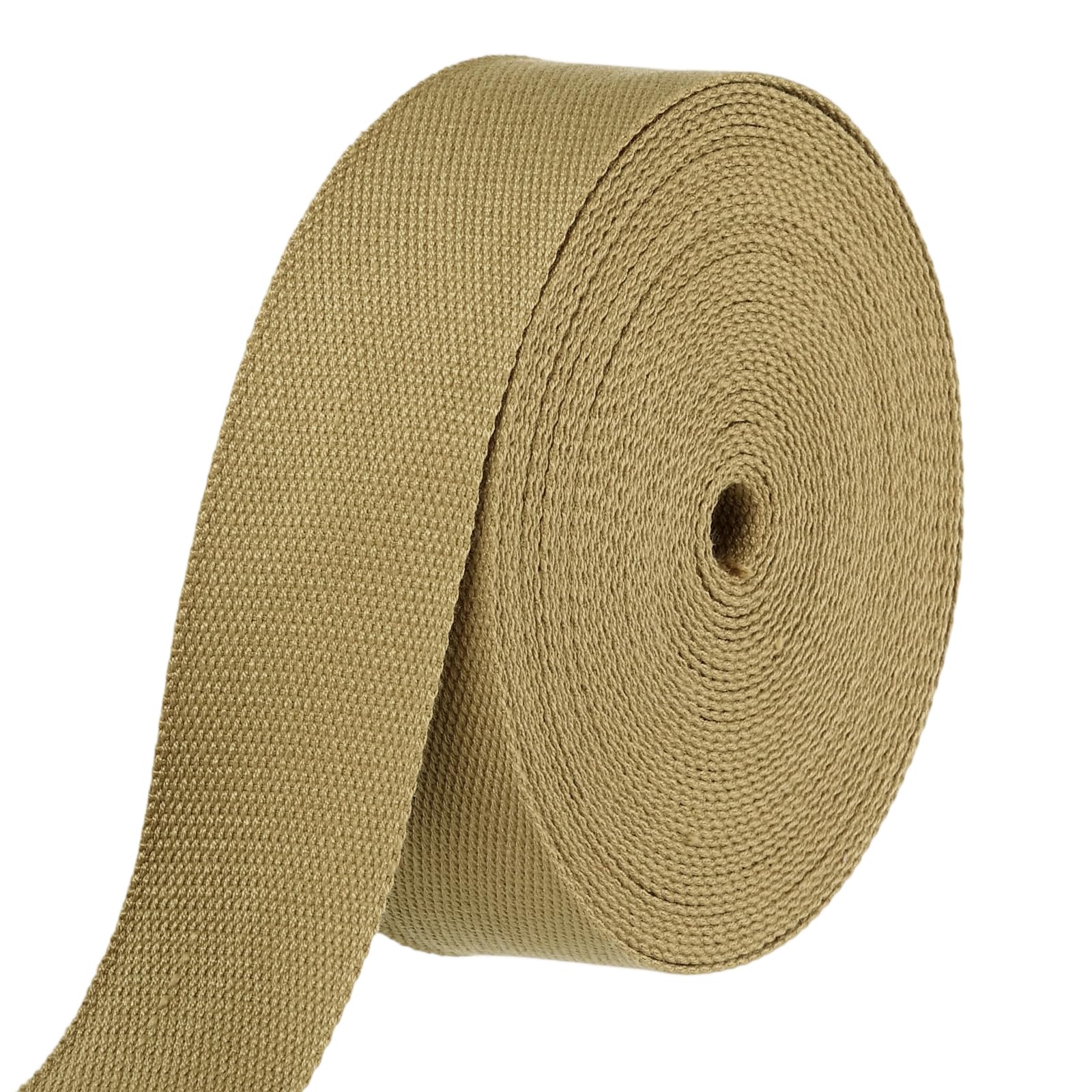 Sangle en coton sergé kaki de 5,1 cm pour remplacer une poignée de sac usée facilement