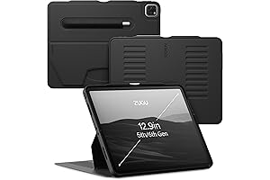 iCarez iPad Pro 12.9 Case with Wireless Pencil Charging