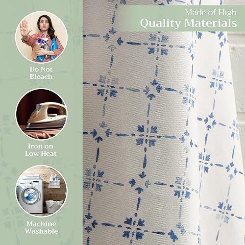 Miniatura 3 de Maison d' Hermine - Paños de cocina de 100% algodón, paños de cocina absorbentes para el hogar, cocina, comedor, cócteles y campamento, Faience