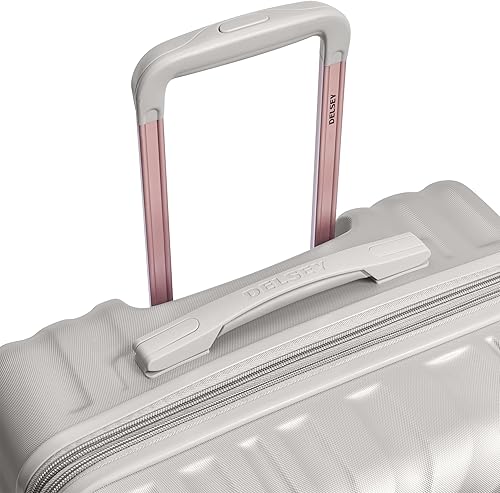 Miniatura 4 de Delsey Paris Equipaje Alexis - Maleta giratoria expandible de 25 pulgadas, Platinooro rosado, Equipaje