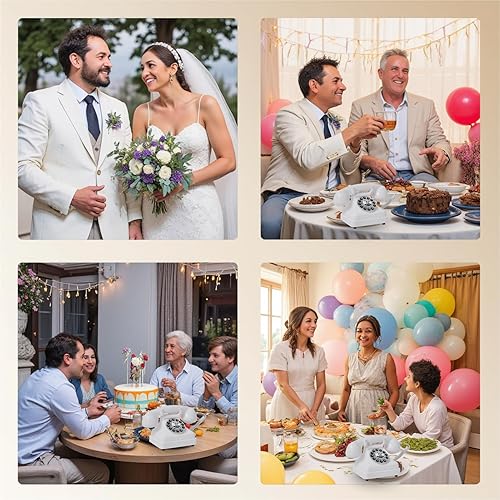 Miniatura 7 de Libro de invitados de audio, teléfono de boda, teléfono de audio, estilo vintage, mensaje de audio para graduación, fiesta de jubilación,