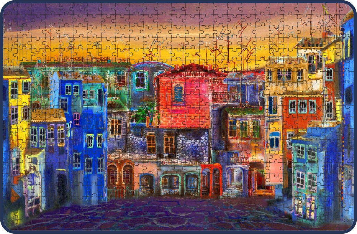 Webby Evening Street Painting Wooden Jigsaw Puzzle, 500 Pieces (B08HKTBG99) Amazon Price History, Amazon Price Tracker