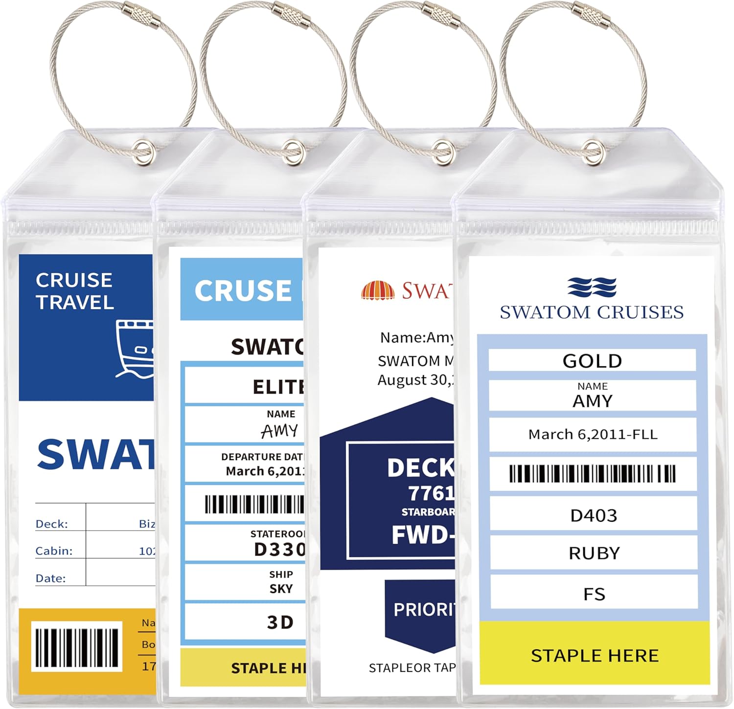 Travel Must Have Items Cruise Luggage Tags For Carnival Cruise