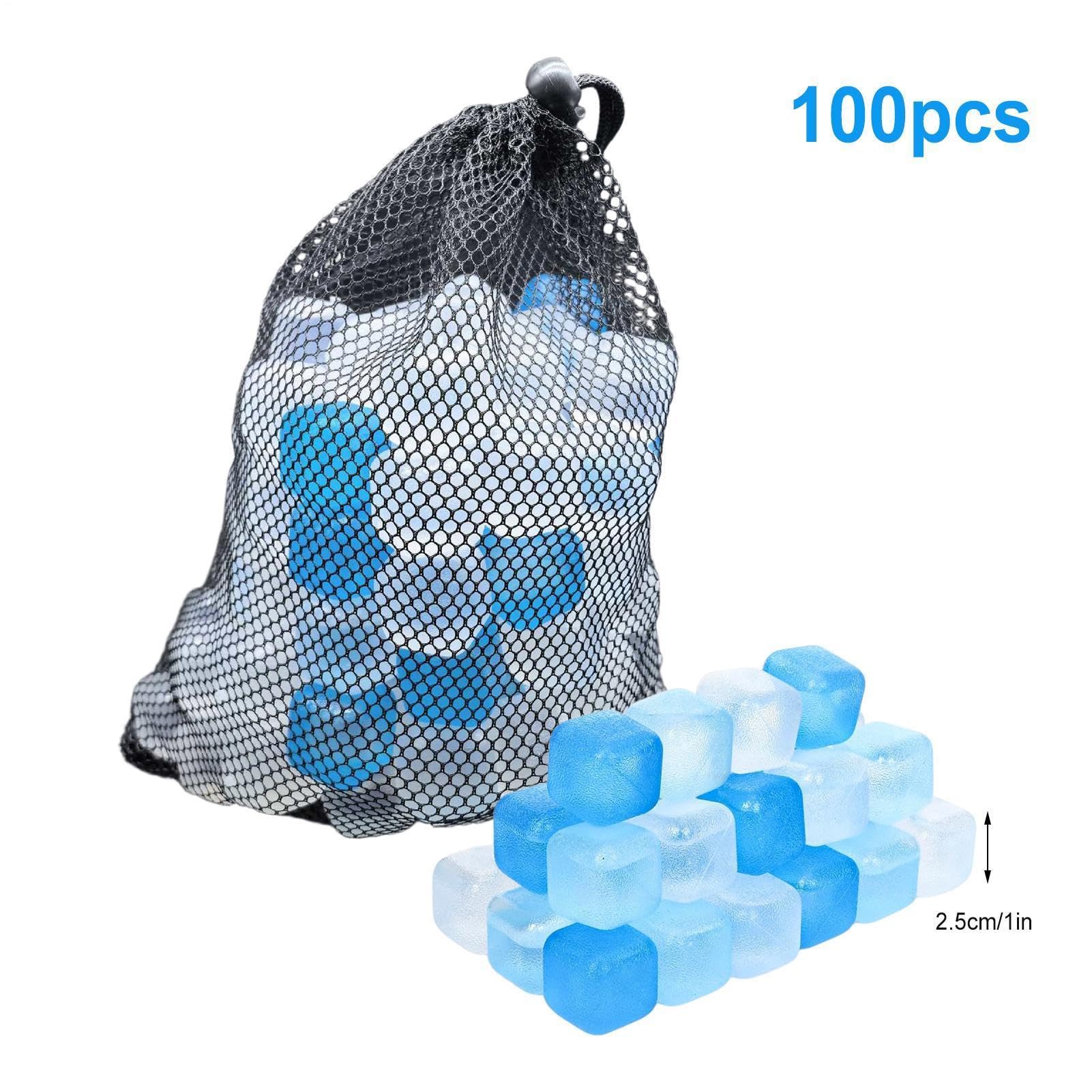 Glaçons réutilisables pour glacières 100 Blocs de froid recongelables