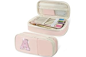 Janhavi Preppy Patch Pencil Case