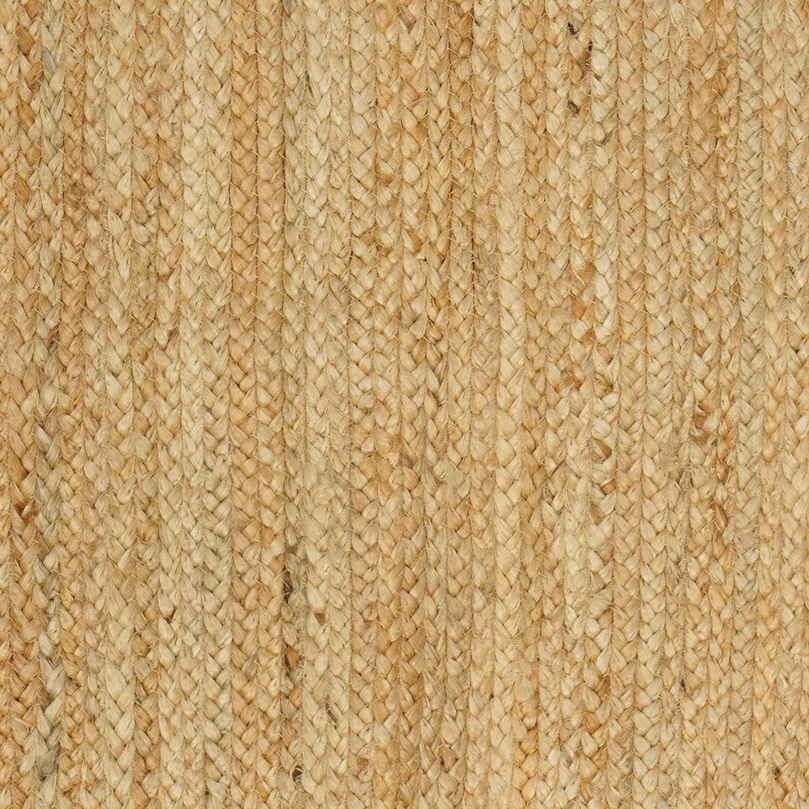 Tapis de couloir en jute gris 60 x 250 cm – Tapis naturel moderne fait à la main pour salon, couloir et cuisine – Tapis tissé rectangulaire robuste en fibre naturelle