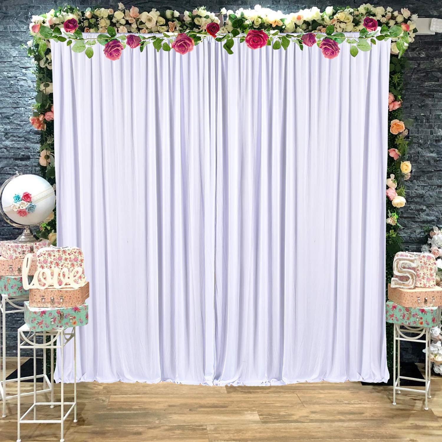 40% оƒƒ Dіѕсоunt 10ft x 10ft White Curtain Backdrop Panels for Parties Baby Shower Weddings Bridal Shower Gender Reveal Sheer Backdrop Drapes Chiffon Wrinkle Free Fabric White Background Curtains 80% оƒƒ Dіѕсоunt 10ft x 10ft White Curtain Backdrop Panels for Parties Baby Shower Weddings Bridal Shower Gender Reveal Sheer Backdrop Drapes Chiffon Wrinkle Free Fabric White Background Curtains