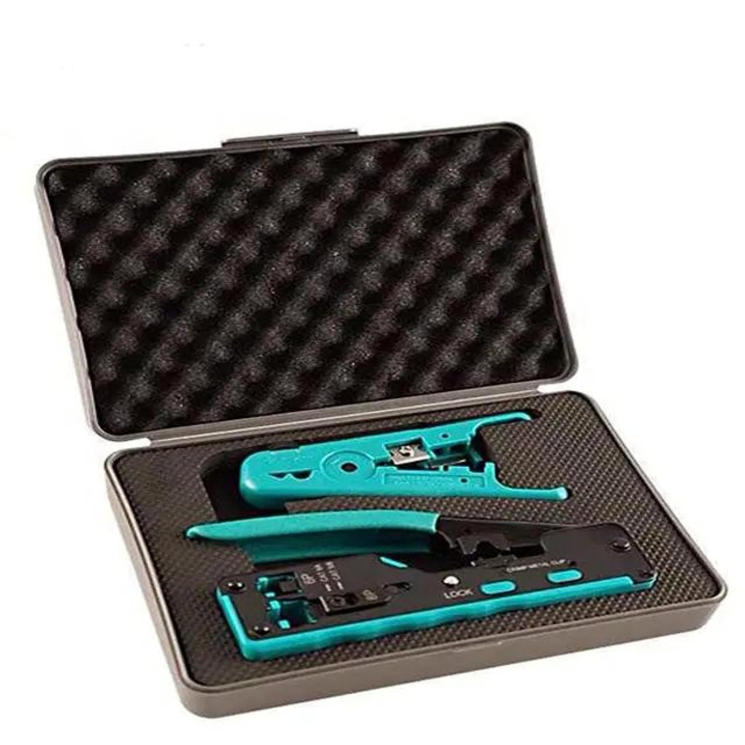 COOLCOLD Crimping Tool, RJ45 Crimp Tool Kit Ethernet Crimper Cat5 Cat5e Cat6 Cat6A Cat7 Crimping Tool Kit for RJ45 RJ11 Network Toolkit, Wire Stripper (Multicolor) (B0CB4QY1Z4) Amazon Price History, Amazon Price Tracker