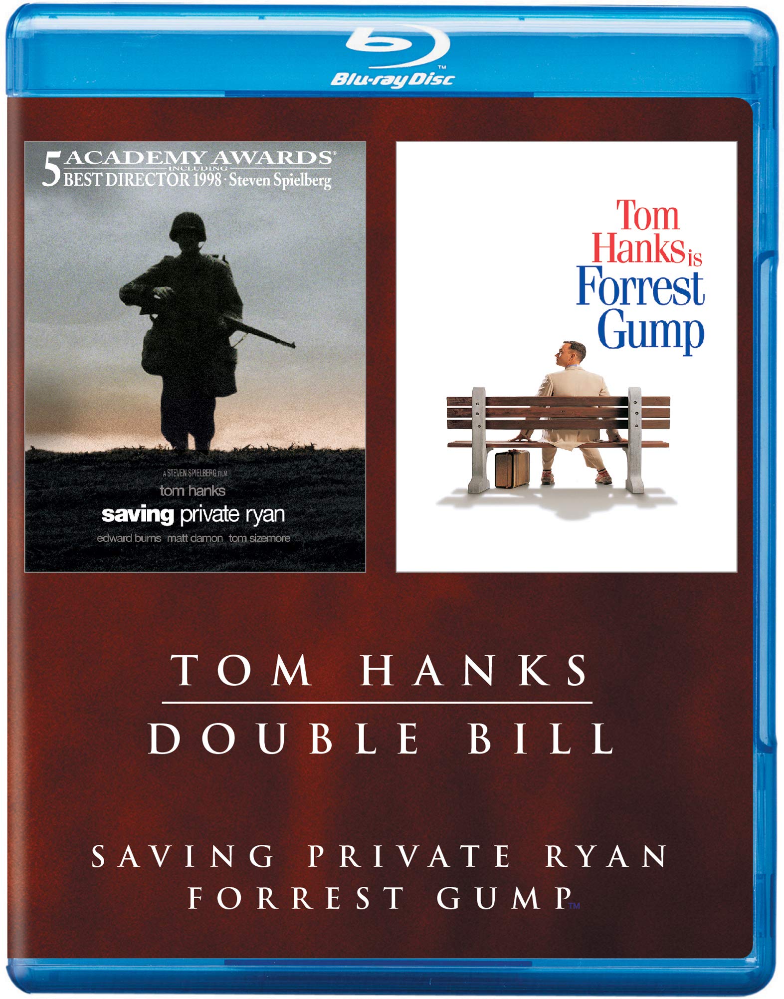Tom Hanks Double Bill: Saving Private Ryan + Forrest Gump (4-Disc)