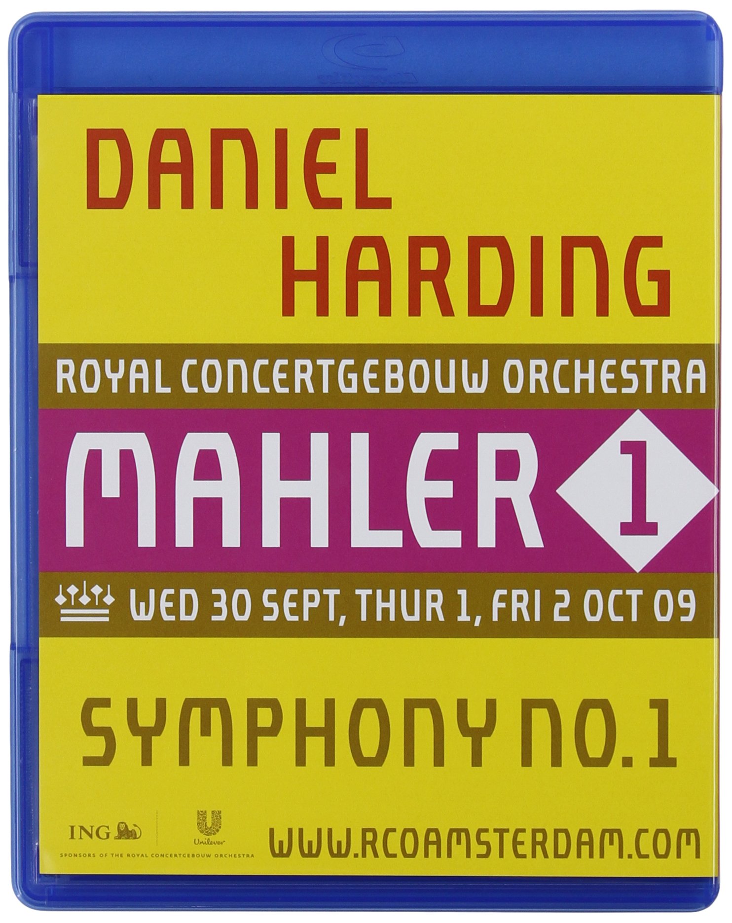Gustav Mahler - Royal Concertgebouw Orchester [Blu-ray]