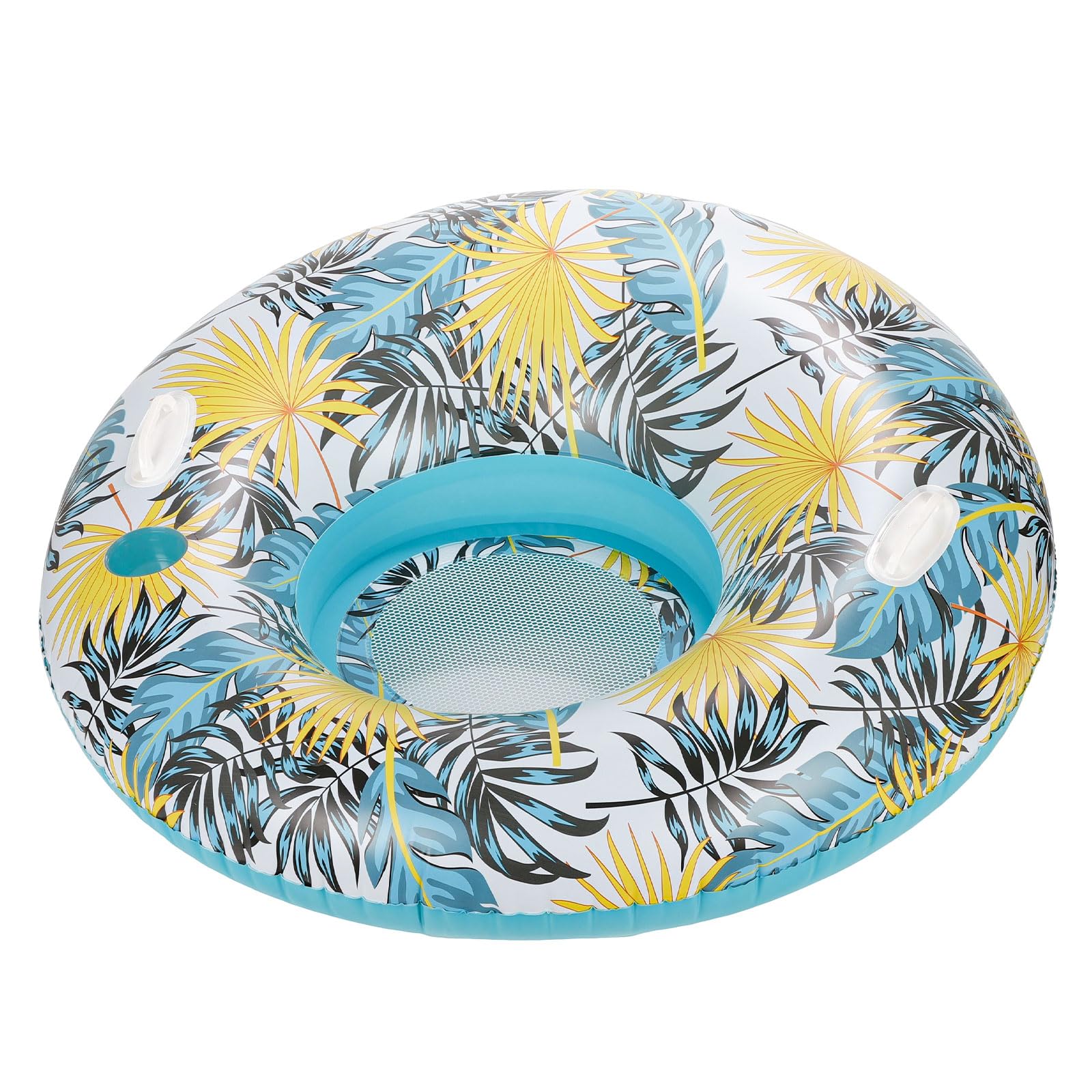 CYFIE Piscine avec Porte Gobelet Chaise Adulte Fauteuil Gonflable de Natation de Plage d'été Hamac Gonflable 4 en 1