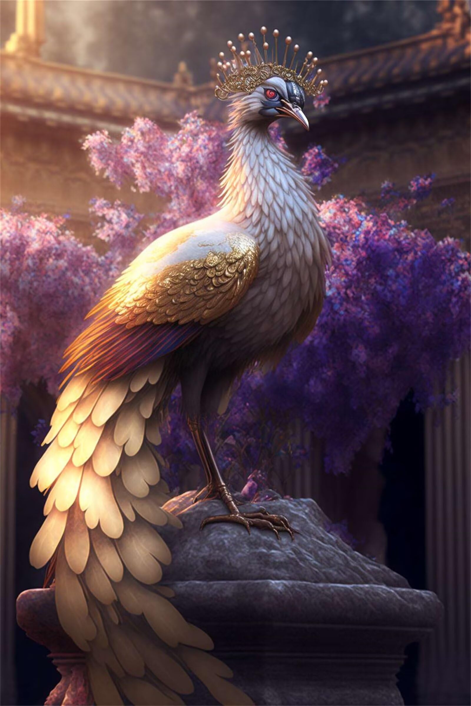 Puzzle dla dorosłych 700 elementów, Peacock Animal Artwork Puzzle 52 x 38 cm, kolorowe puzzle "zrób to sam" do dekoracji domu, rodzinne puzzle dla początkujących i dzieci
