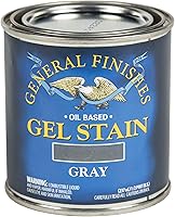 Vista 7 de General Finishes - Tinte en gel base de aceite, 1 cuarto de galón, cereza georgiana