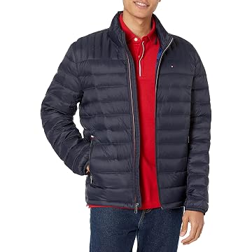Tommy Hilfiger Men's Real Down Insulated Packable Puffer Jacket
