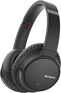 Sony WH-CH700N kabelloser Noise Cancelling Kopfhörer (Bluetooth, bis zu 35 Stunden Akku, Schnelladefunktion, NFC, Amazon Alexa, Headset mit Mikrofon für Telefon &amp; PC/Laptop) schwarz