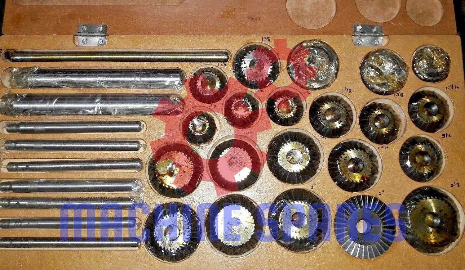21 pcs Valve Seat & Face Cutter Set With Wooden Box Best