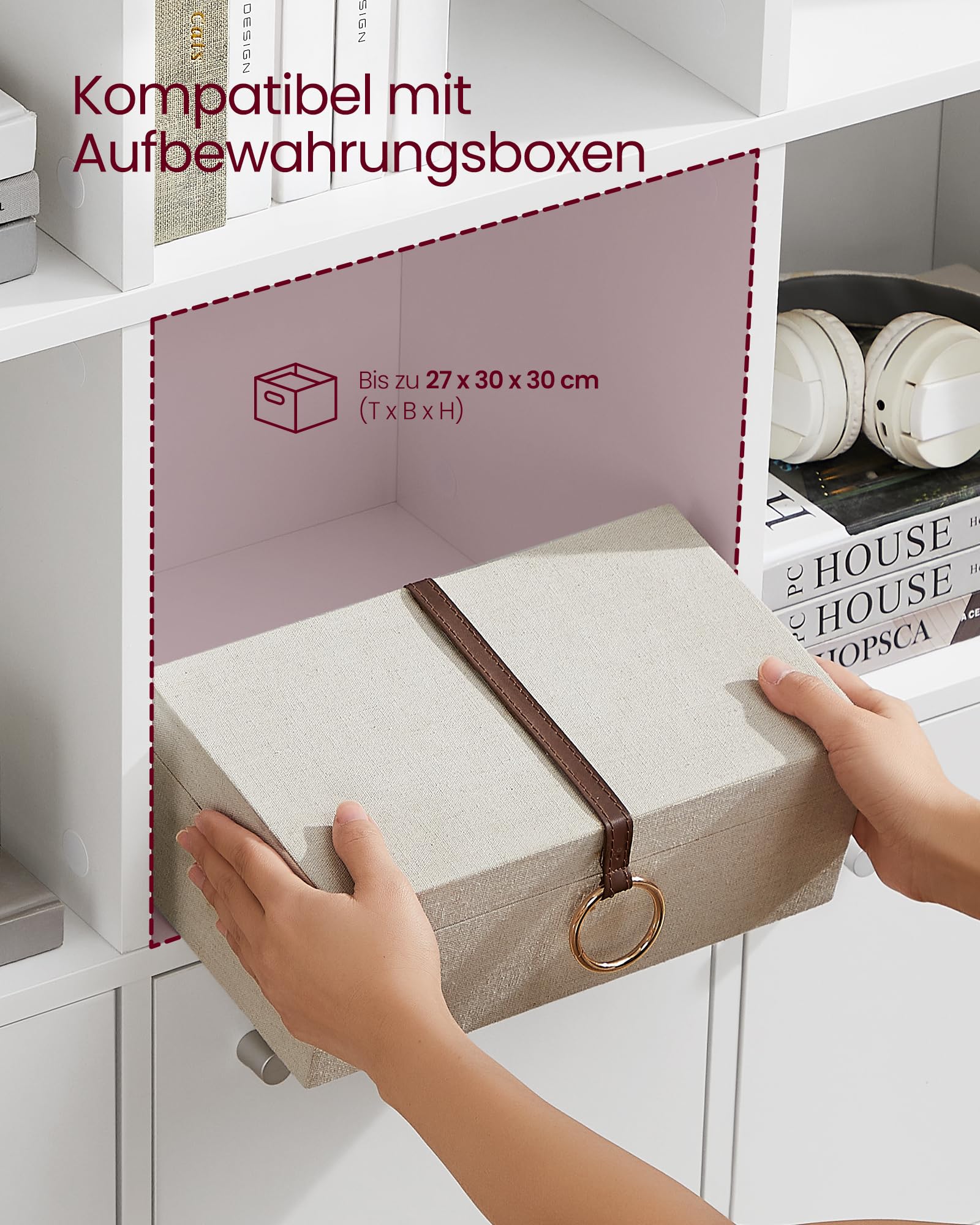 Vasagle Custos Kollektion - Bücherregal – Bild 5