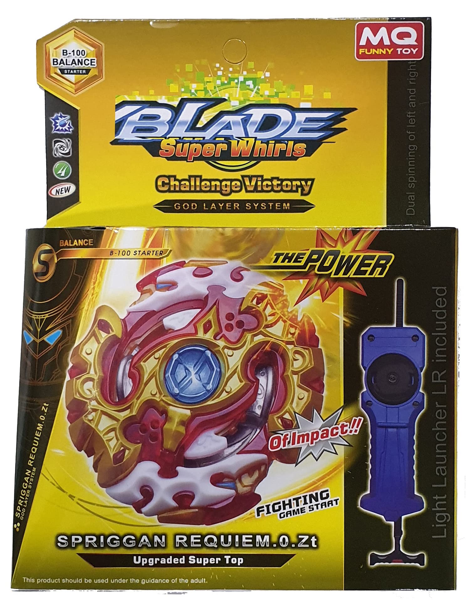 Spinner Series Spryzen Requiem B 100 Starter With Handle Launcher