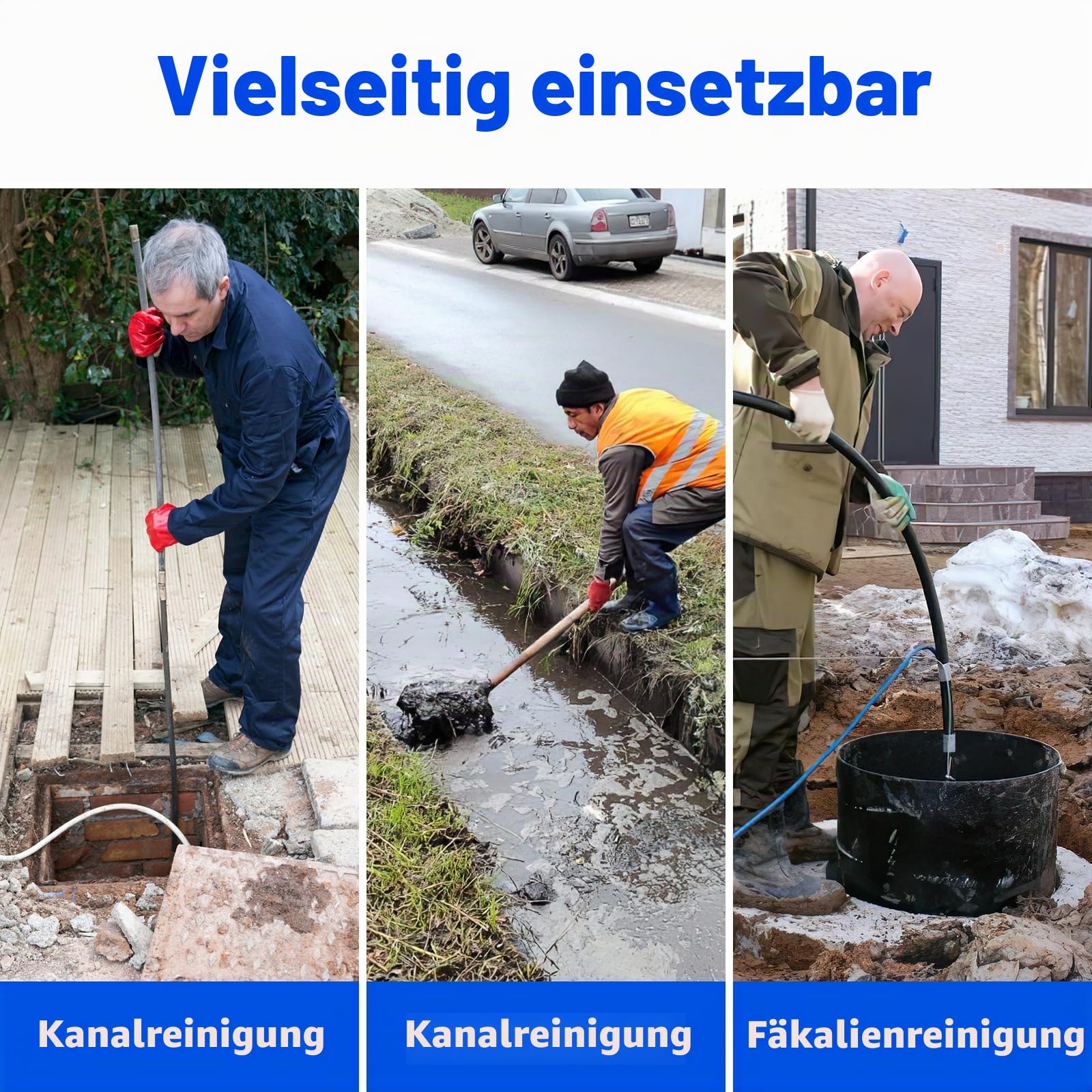 Siebschaufel Aus Metall Dicke, Siebschaufel aus Manganstahl Metall Schlammschaufel Abflussschaufel Kanalisation für Die Bepflanzung Und Umpflanzung Von Gärten Zur Abwasseraufbereitun