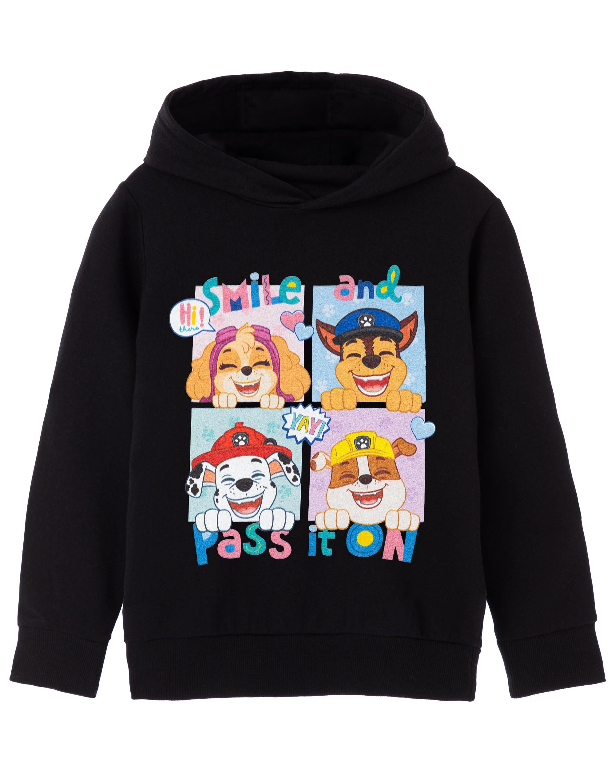 Paw Patrol (3-4 Years) Hoodie (Girls Black)