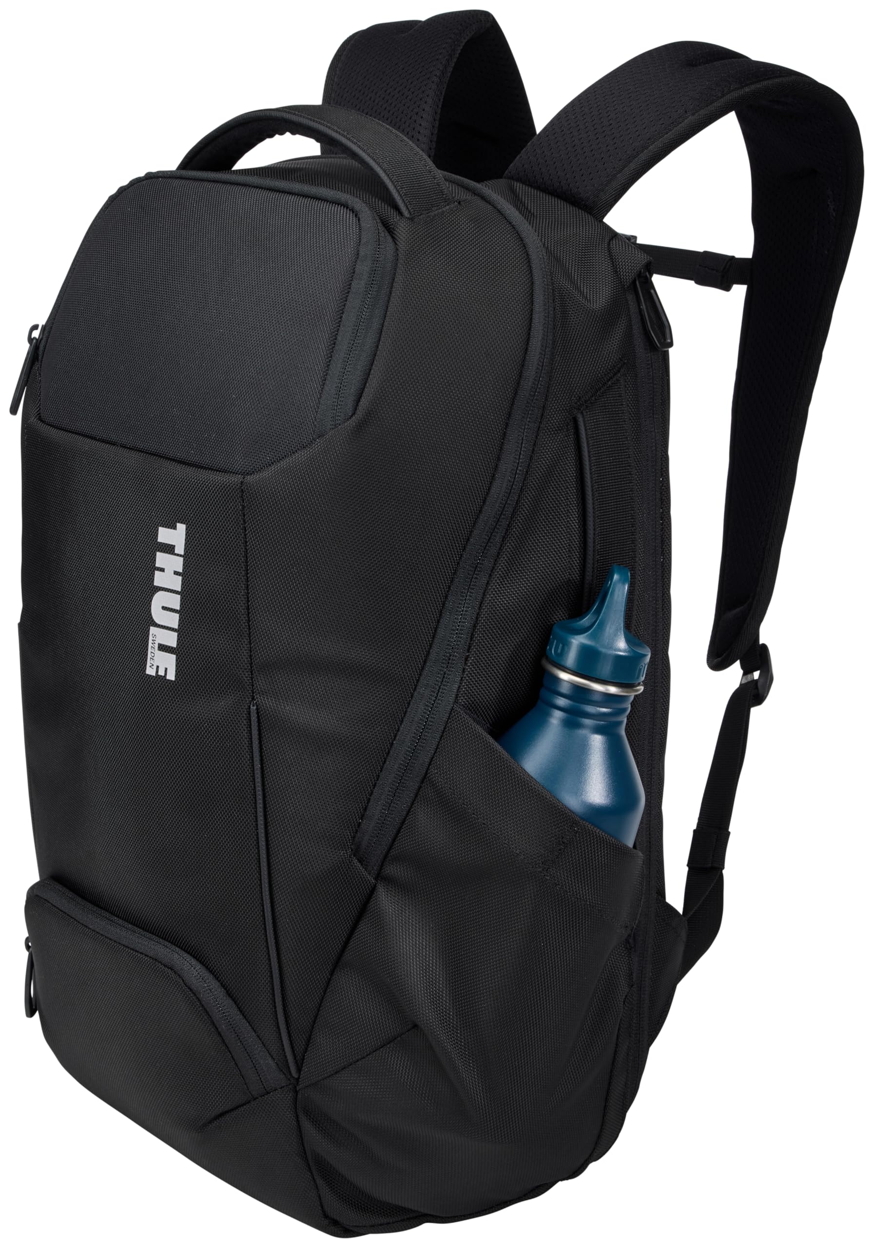 Thule Accent - Zaino per computer portatile, con scomparto rigido, adatto per MacBook, tessuto riciclato, tasche nascoste e laterali