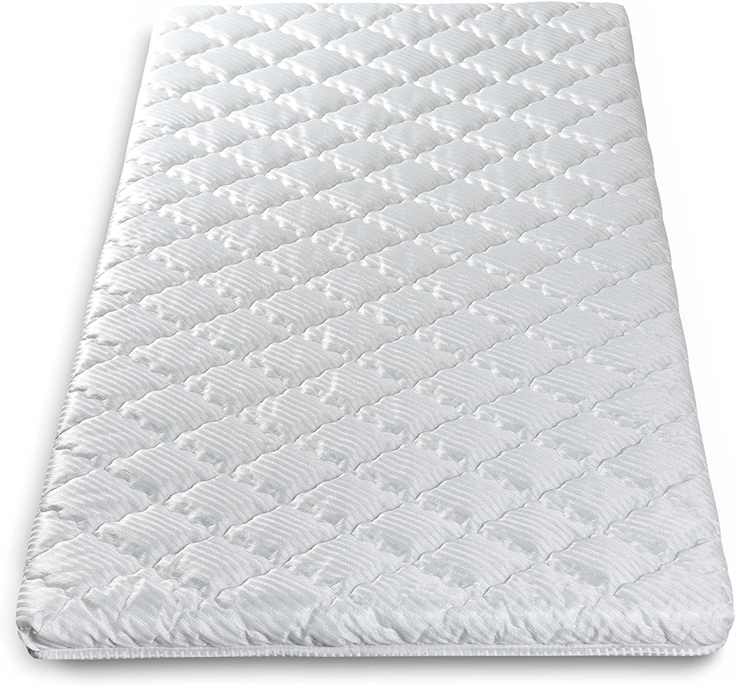 EVERGREENWEB Materasso Singolo 80x195 alto 5cm ARROTOLABILE Salvaspazio, Multiuso, Supporto Ergonomico, Ottimo materasso da Terra per Esercizi del Pavimento, Campeggio, Yoga, Stretching, ABS, Pilates