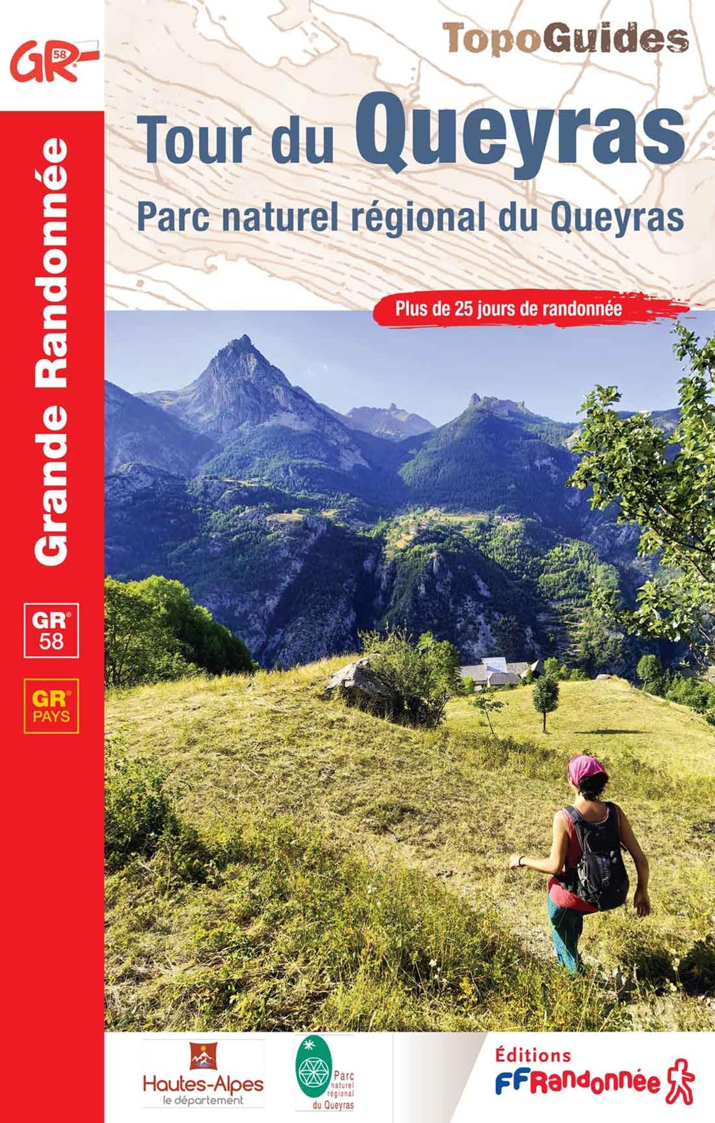 Tour du Queyras GR58 (0505): Parc naturel régional du Queyras (Grande Randonnée)