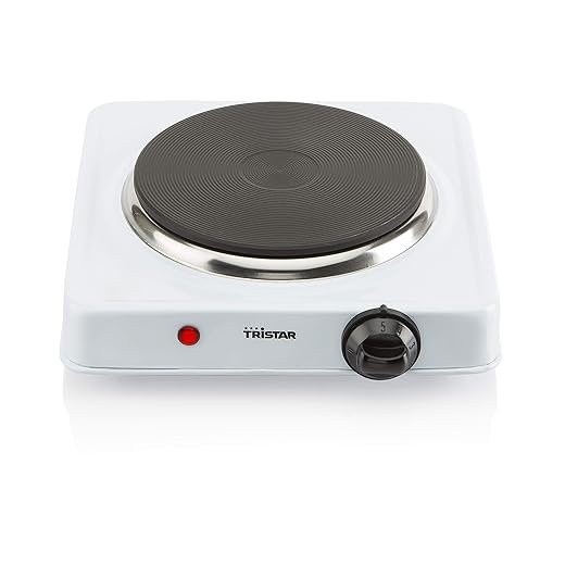 1000 watt vermogen voor snelle verhitting en efficiënt koken in korte tijd