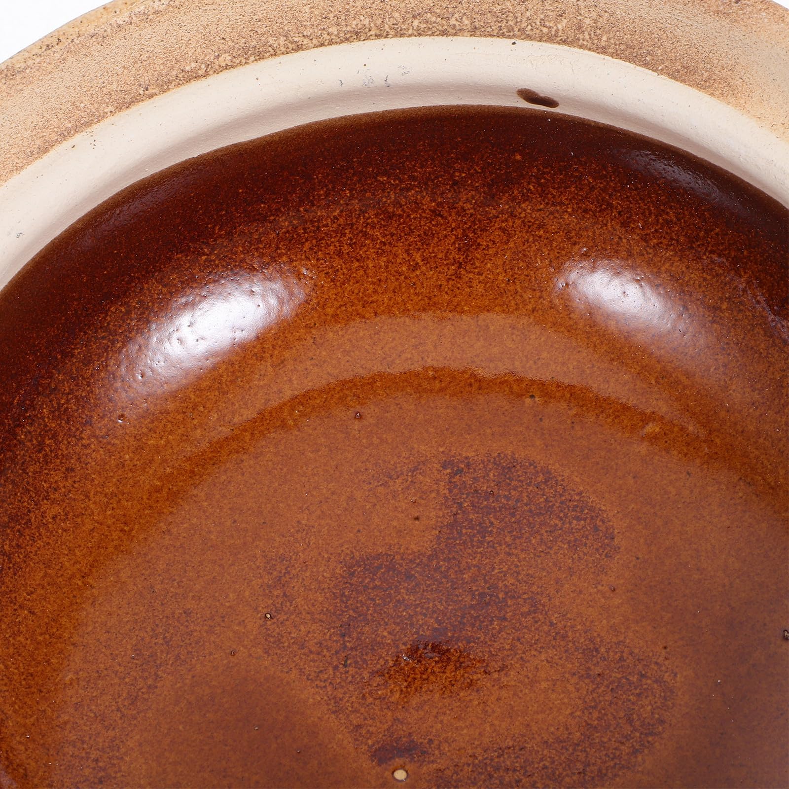 Healifty Olla de Barro Distribución Uniforme de Calor para Cocinar y Métodos Versátiles, Hecha de Arcilla E Hierro, Adecuado para Reuniones Familiares y Fiestas