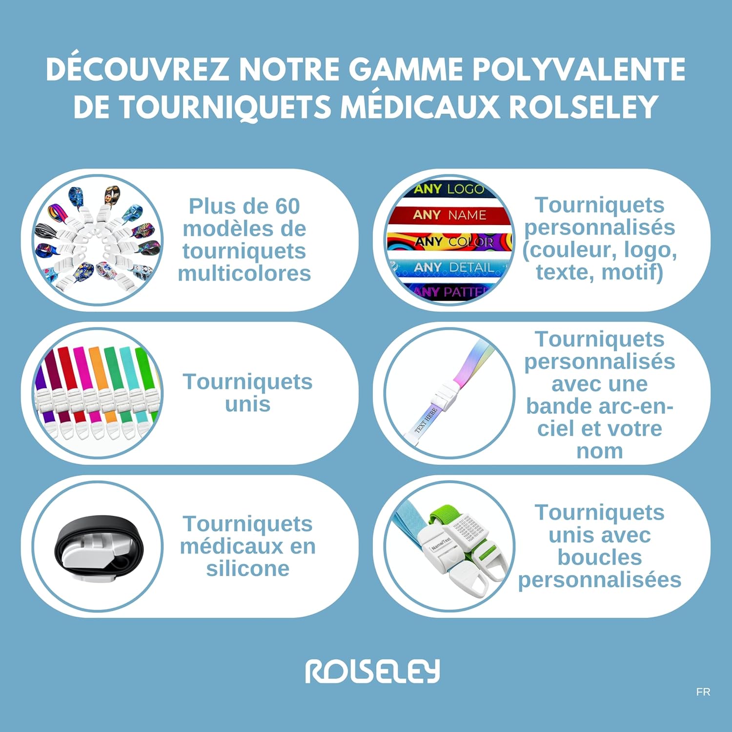 Medical Silicone Tourniquet - Durable, Reusable, Latex-Free - Plum Purple