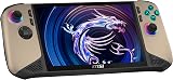 MSI Claw 8 AI+ Ordinateur de Jeu Portable, écran 8" FHD+ 120 Hz, processeur Intel Core Ultra 7 258 V, 32 Go de RAM, SSD 1 to, Carte Graphique Intel Arc, Windows 11 Home, Noir/Sandstorm - 1