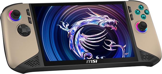 MSI Claw 8 AI+ Gaming Handheld, 8 Inch FHD+ 120 Hz Display, Intel Core