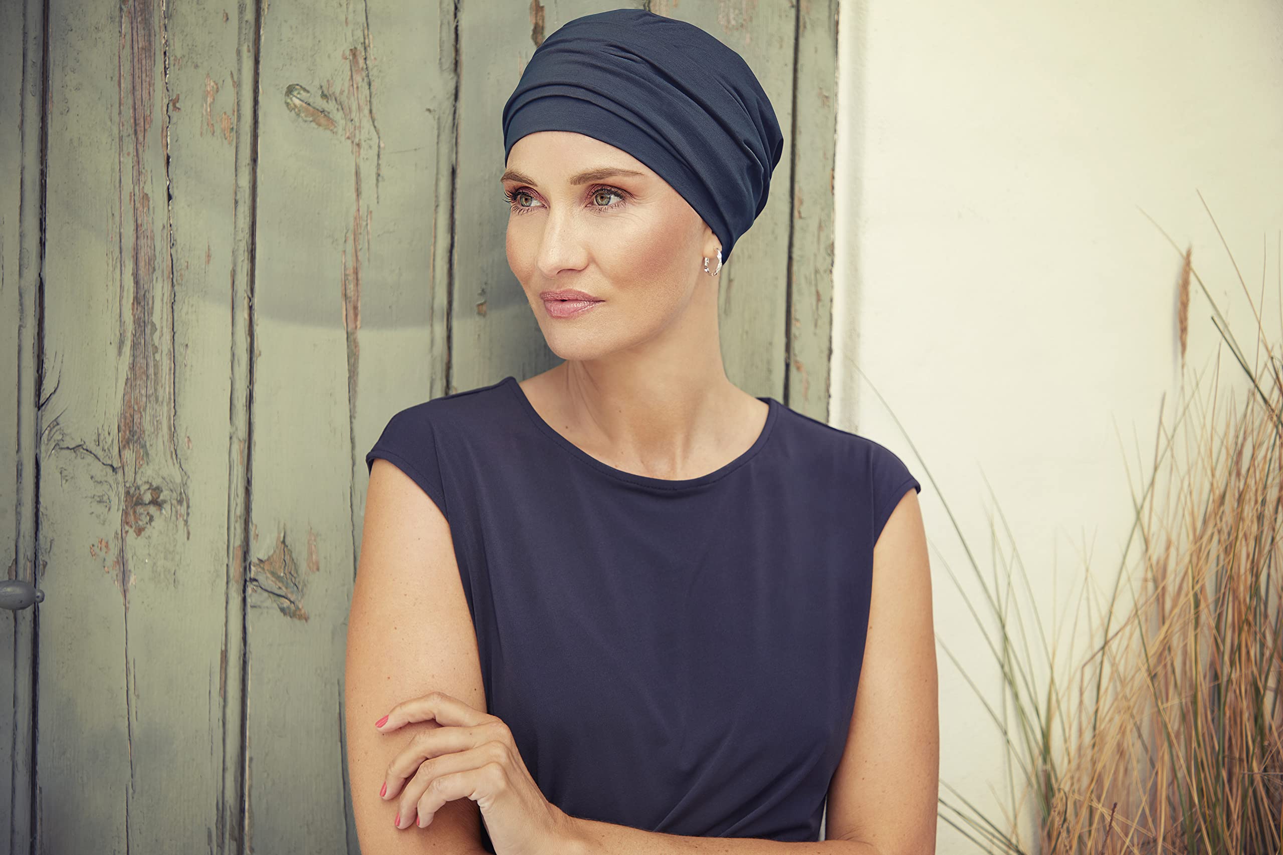 Christine Headwear Women's Nomi Turban Headband, Black (Black Iris), 1 stück (1er Pack) - Image 3