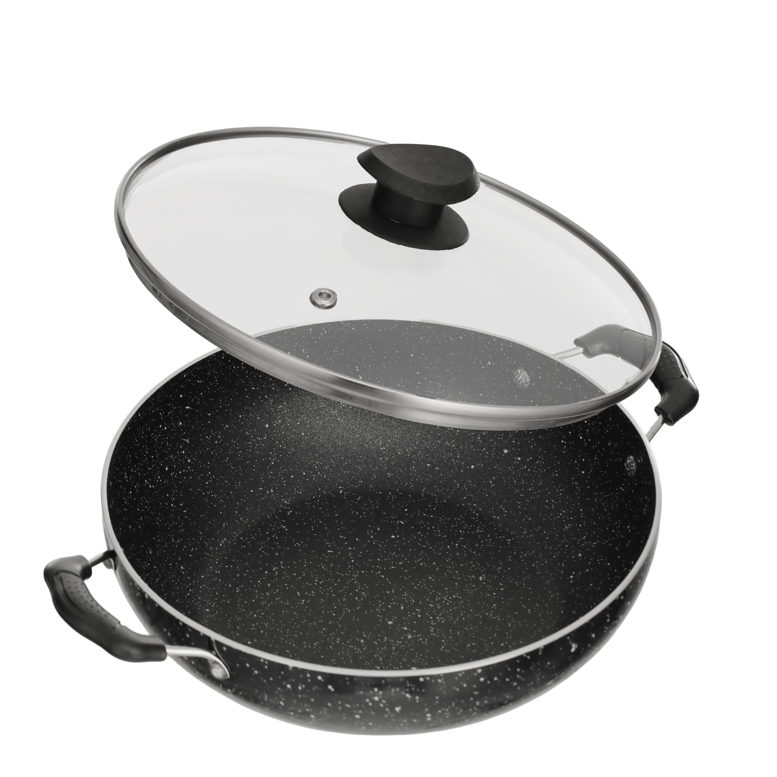 Lifelong Non-Stick Frying Kadai with Glass Lid | 2 Litre & 22 Cm | Induction and Gas Compatible Cookware Kadhai|No Burnt Food |Scratch Resistant for Cooking Curry, Dal, Rice & Biryani(LLKA01, Black)-picture-27