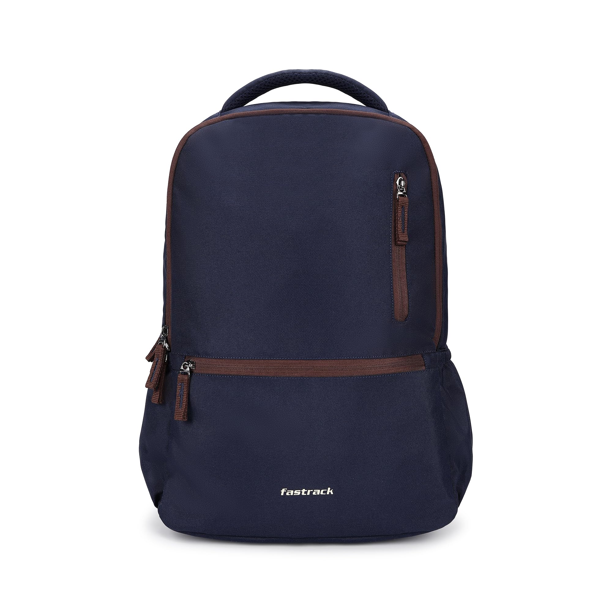 fastrack Haulpack Laptop Backpack for Men & Women | 15" Laptop Bag with Padded Sleeve | Durable Polyester Backpack | Dual Main Compartments with Organizer Pockets | 2 Quick Access Pockets-picture-0