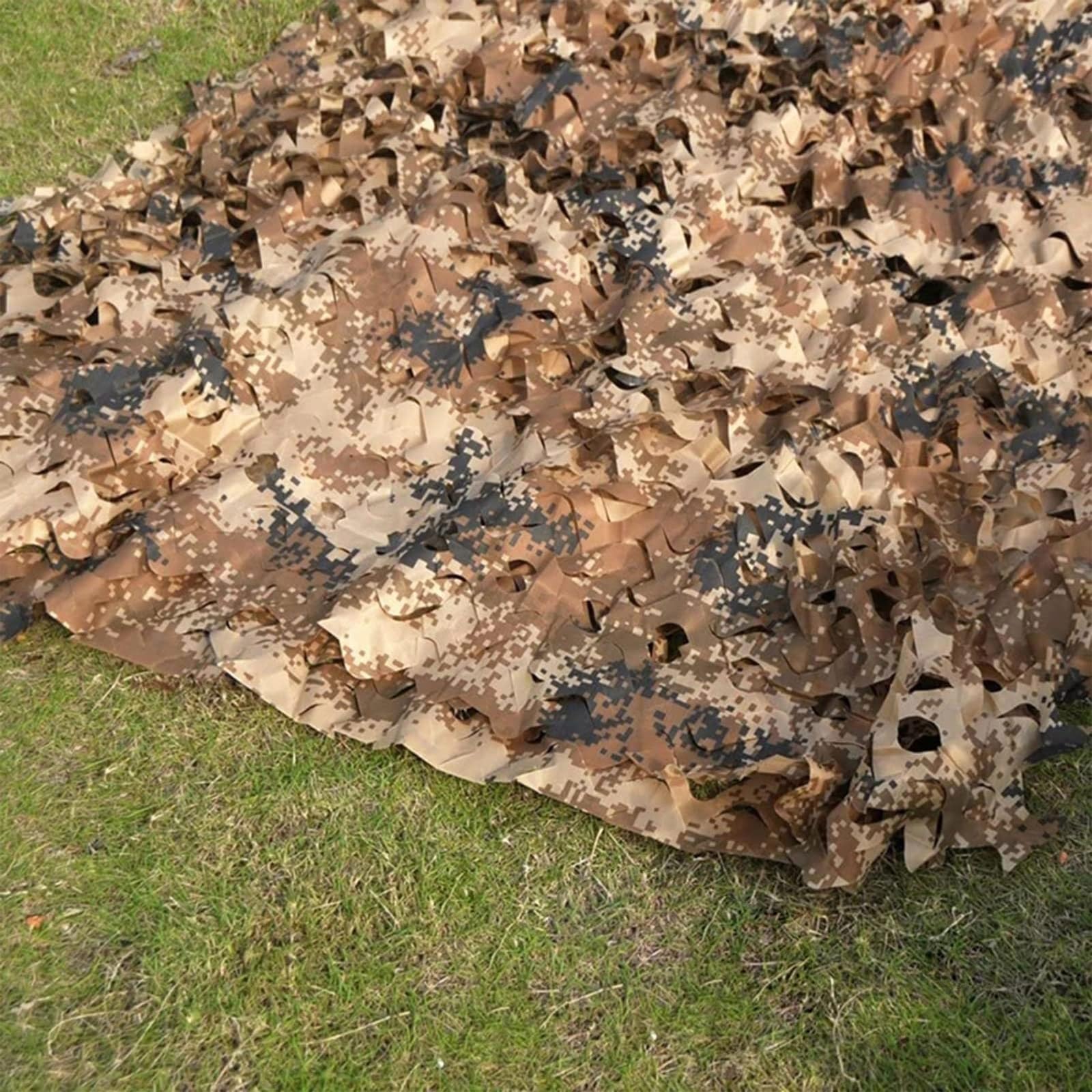 Militar Reforzada Malla Camuflaje Red, Red de Camuflaje para Caza, para Fiesta del Tema, Tiro, Camping Exterior, Fotografía, observación de Aves, Persianas de Caza