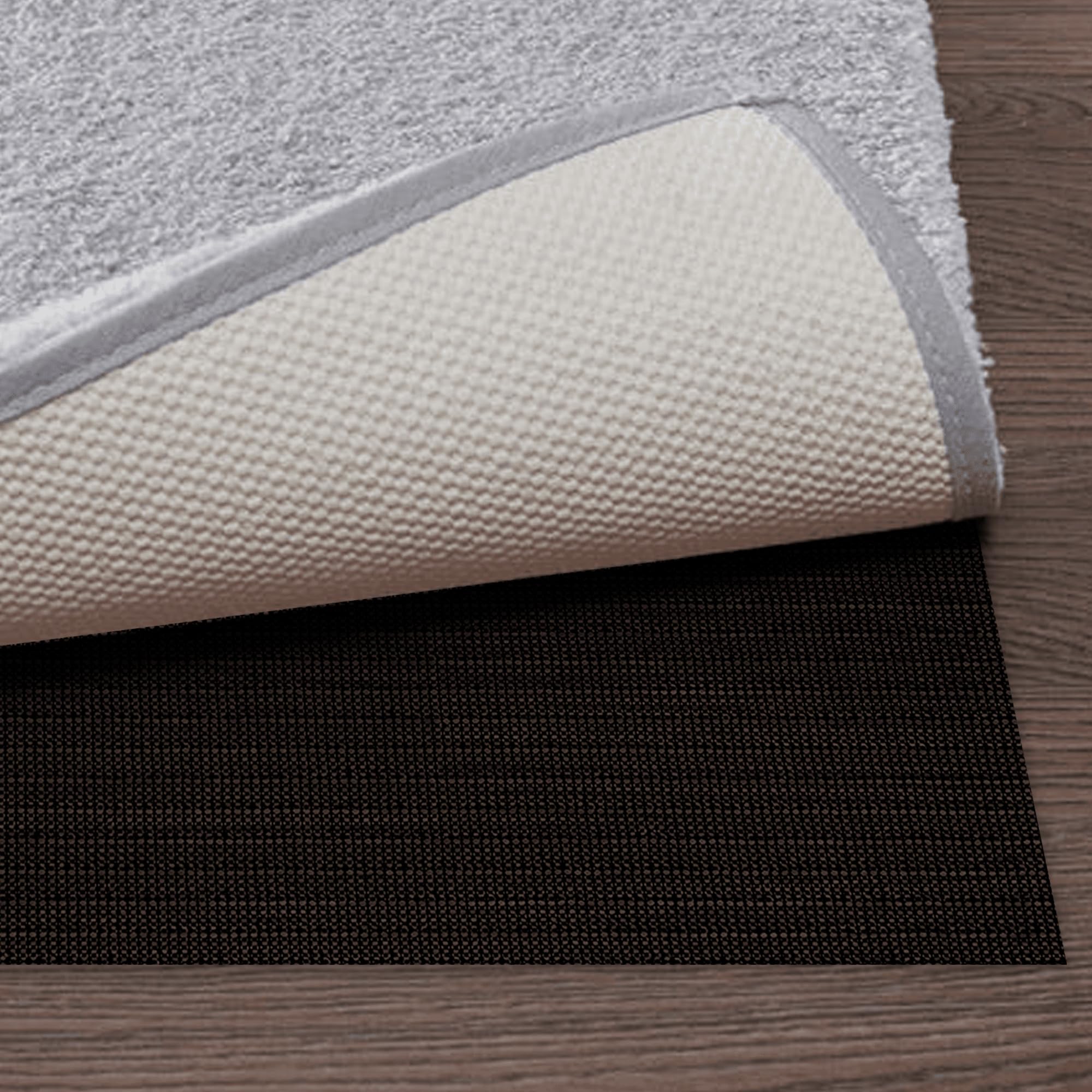Tapis Antidérapant Polyvalent 220 x 220 cm Anti Glisse Tapis en Caoutchouc Antidérapant Découpable Multifonctionnel pour Voiture Moquette Tiroirs Etagères Palette, Noir