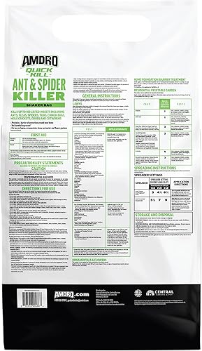 Miniatura 2 de Amdro Kills Ants & Spiders Granules Shaker Bag 3lb